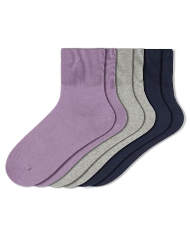 Image of HUE Women's Bobby Sock Causal Crew 3 Pair Pack