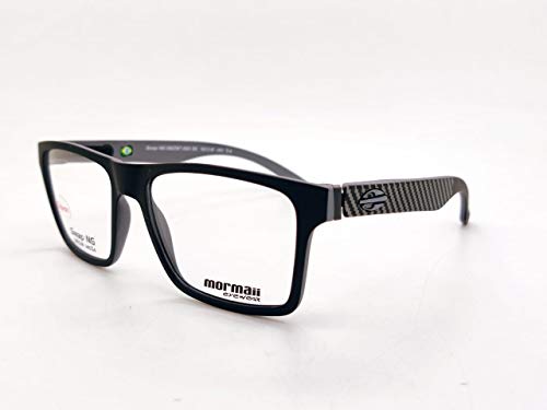 ÓCULOS RX MORMAII SWAP NG AGA PRETO FOSCO Lente Tam56