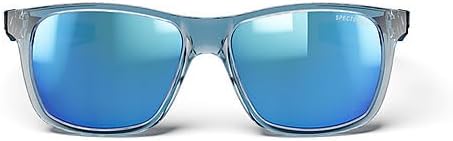 Julbo Boys' Classic Rectangular Sunglasses, Matte Blue, S (6-10 Jahre)
