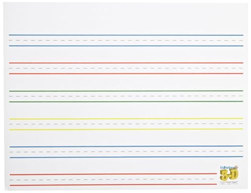 Abilitations - 31473 4-Color Raised ColorCue Paper, Pack of 50 image 5
