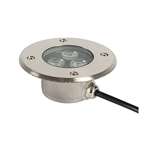 Spot LED extérieur encastrable au sol en acier inoxydable et rendu de couleur élevé