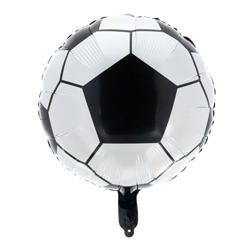 Ballon à l'hélium football déco anniversaire de 45 cm