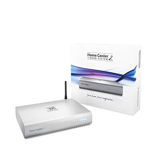 FIBARO FGHC2 EU Center 2 Z-Wave Hub, Smart Home Management System