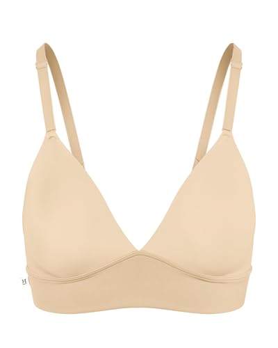Bliss Triangle Bralette – Ultra-Soft, Lightweight Bralette for Women with No Cups, No Wires, No Padding