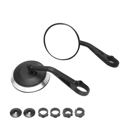 Rétroviseurs Moto Anti Vibration CNC Embout de Guidon pour Éviter les Angles Morts