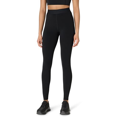 Amazon Essentials Women's Active FormFlex Buttery Soft High Waist 27.5" Inseam Full Length Yoga Leggings with Elastic Waist, Black, XX-Large