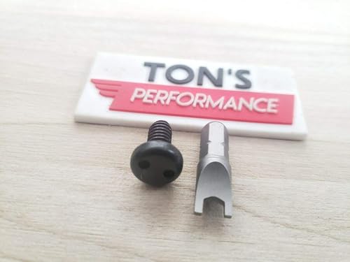 Black Stainless Anti Theft Snake Bolt for Harley Seat Mounting to Rear FenderQuality Accessories for Motorcycle Car Tuning