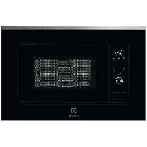 Electrolux LMS2203EMX Microondas Integrable, 700W, 20L, negro/Inox Cover