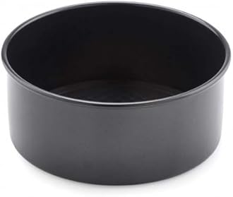 Prestige Inspire Bakeware Loose Base Round Cake Tin, 6" - Black, 16cm