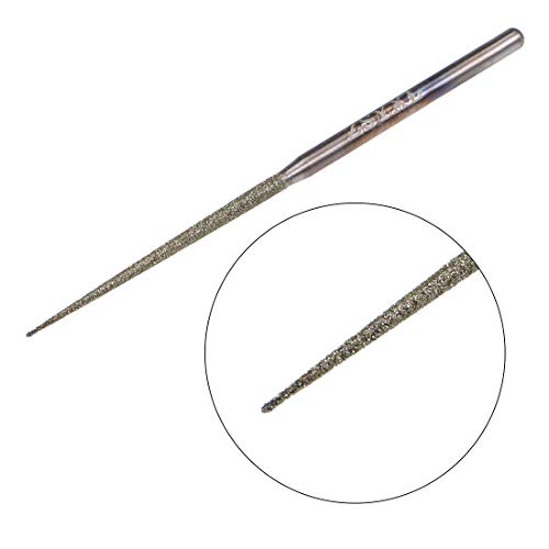 Juego de 3 fresas diamantadas mini 2.35mm shank 1.8mm diámetro miniatura 3
