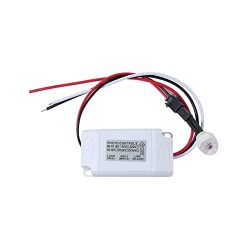 ���Z���T�[ �X�C�b�` DC12V 24V AC220V�t�H�g�Z���T�[�X�C�b�` �X�H�� ���� �����_�� 25A 100W �x�������t�H�g�Z�� �T�[ �����v�p ���C�g �R���g���[�� �� ���I��/�I�t �Ɩ����p ���錟�m ���邭�Ȃ����������� �h���E�h�J (1