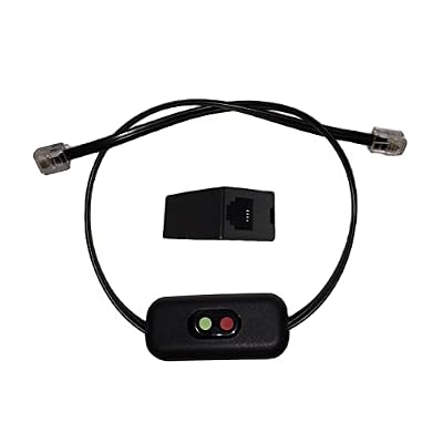 Power Button On/Off Disconnect Switch for 2 Line Phones and Telephone Systems