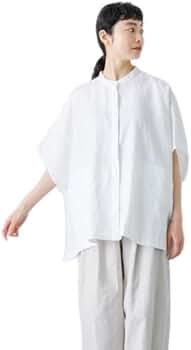 Amazon | [かぐれ] リネンスクエアケープシャツ OFF FREE | シャツ