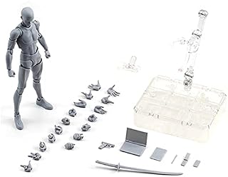 1 Set Action Figures Body Kun - PVC Figure Model Body Kun and Body Chan Set, Drawing Figure Models for Artists, Art Model Figure for SHF S H Figuarts Photography Prop Kids Collectible Toys Gift