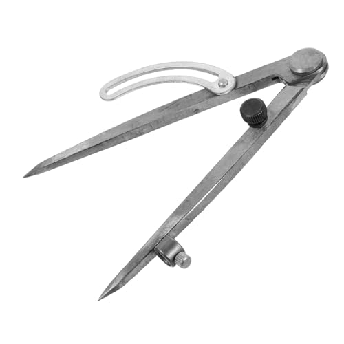 FUNNETOYU マーキング定規 150mm 多機能レザーコンパス 精密スケール 工具描画 スクラッチ間隔ゲージ 手作りツール