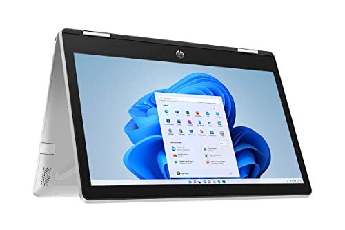 Hp - Pavilion X360 2-In-1 11.6Inch Touch-Screen Laptop - Intel Pentium Silver - 4Gb Memory - 128Gb Ssd - Natural Silver 11-11.99 Inches #TOP1