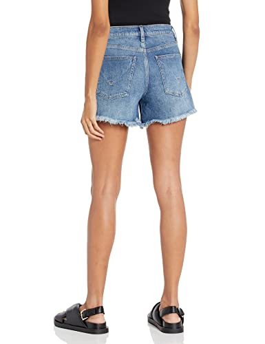 Hudson Jeans Women's Gemma Mid Rise Cut Off Jean Short, Surf City, 28 #TOP1