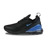 Nike Air Max 270 GS Trainers FB8032 Sneakers Schuhe (UK 4.5 us 5Y EU 37.5, Black Marina Blue White 001)