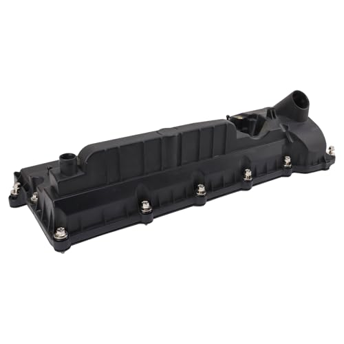 Image of TRQ Left Valve Cover Driver Side Compatible with 2010-2013 Land Rover LR4 2010-2022 Range Rover Range Sport