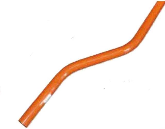 【お届け先法人限定】カーブミラー用 支柱 埋込式 カーブミラー 安全ミラー 道路反射鏡 曲支柱 曲がり支柱 上曲 &phi;76.3 &times; 4