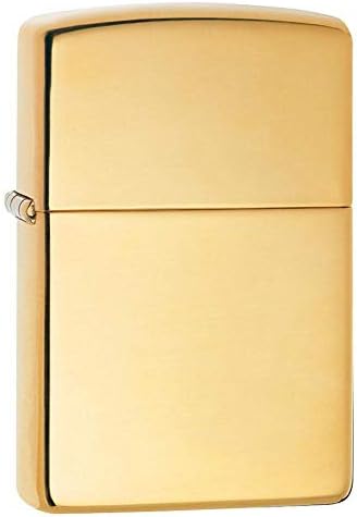 Zippo 254B High Polish Brass Pocket Lighter