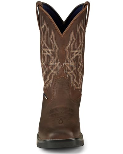 Tony Lama Men's Anchor Water Buffalo Pull-On Soft Western Work Boot Wide Square4