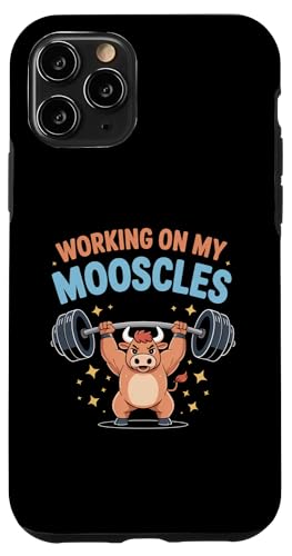 Funny Working On My Mooscles WEuE[A fB[X Y X}zP[X iPhone 11 Pro p