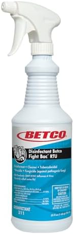 Betco FIGHT BAC RTU Disinfectant Cleaner, Citrus Floral, 32 oz. Bottle, 12/Carton (3111200) image 5