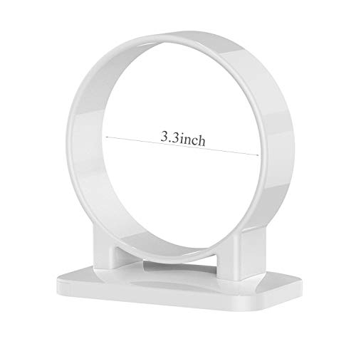 Suporte para secador de cabelo de banheiro montado na parede – autoadesivo, compatível com a maioria