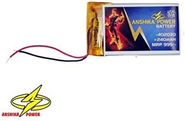 pcshop 3.7 V 240mAh Rechargeable Battery For RC Helicopter (Silver)