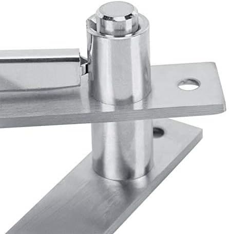 1 Set 360 Degree Stainless Steel Door Pivot Hinge Tall Building Rotary Door Pivot Hinge Install Up and Down for One Set