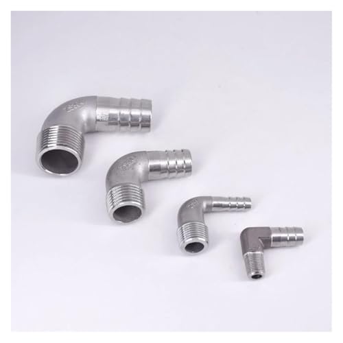 Conectores acodados para solucionar fugas de agua y reparar mangueras 3