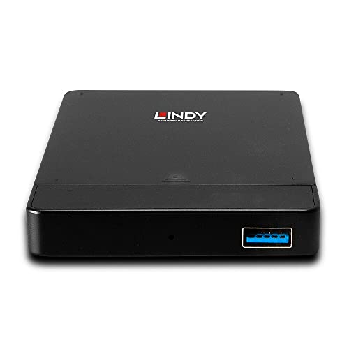 LINDY 43331 Caja externa USB 3.0 SATA 2.5" miniatura 2
