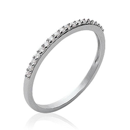 Bague alliance en argent 925 étincelante et fine de 1 mm pour sublimer le quotidien