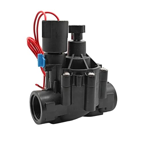 Solénoïde d'irrigation en 24VAC normalement fermé avec molette de gestion de flux - 6