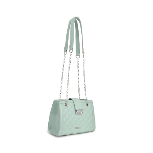 Image of Fastrack Quilted Satchel for Women, Ladies and Girls | Stylish and Trendy Satchel Handbag for Girls, Ladies and Women | Made Up of Premium Semi-PU Material