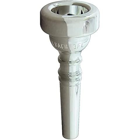 Bach Classic Silver Plated Flugelhorn Mouthpiece Size 3 Cover
