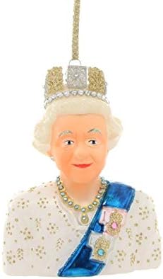 Cody Foster & Co. - Queen Elizabeth Blown Glass Ornamentfor Christmas