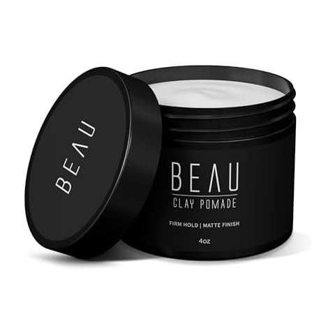 Beau Matte Hair Clay Pomade Cover
