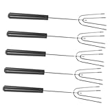 Cabilock 5stücke Schokoladengabeln Tauchwerkzeuge für Schokolade Kuchen Früchte Bonbons Nüsse Wiederverwendbar für Backen und Dekoration