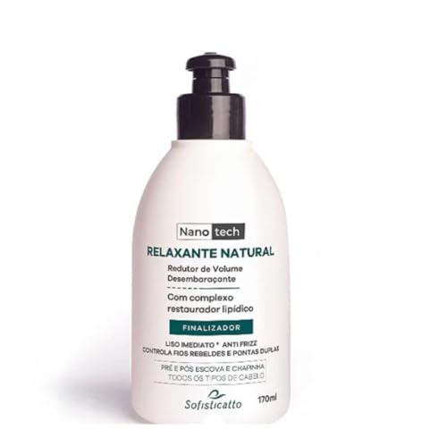 Sofisticatto, Relaxante capilar natural Redutor de volume Desembaraçante