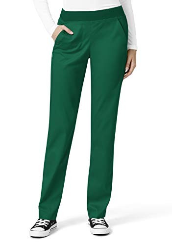 WonderWink Women's PRO Knit Waist Cargo Pant, Hunter, S P