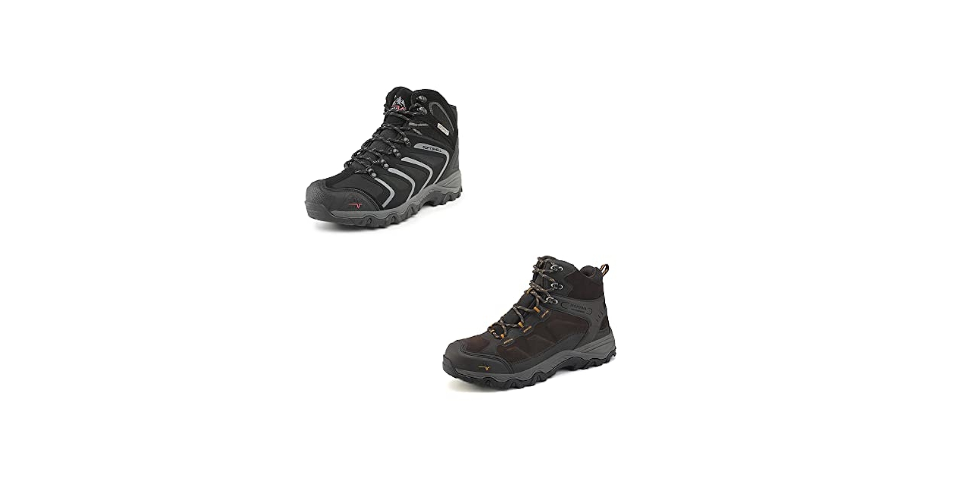Amazon.com: NORTIV 8 Men's Waterproof Hiking Boots Outdoor