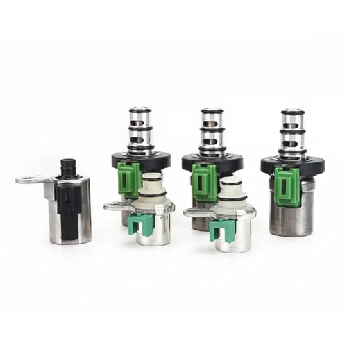 Válvula solenoide 4F27E de transmisión automática para Ford, juego de 6 piezas de repuesto