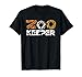 Zookeeper African Savanna Animal Print Gift T-Shirt