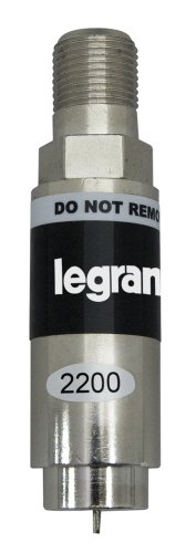 Legrand - OnQ Coax Network Signal Blocker, High Performance Signal Filter to Minimize Signal Loss, Black, VM2200V1