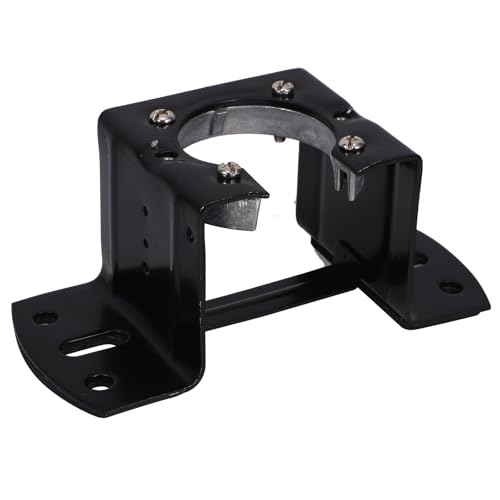 SILENRADAWN Soporte de Montaje para Instalación Fiable para Ventilador de Techo en Hierro Negro, Compatible Barra Colgante de 4.4 Cm, Diseño Elegante y Resistente Color Color Aleatorio
