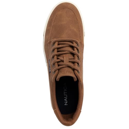 Image of Nautica Men's Classic Lace-Up Boat Shoes Low Top Fashion Sneaker - Stylish and Comfortable Casual Shoe