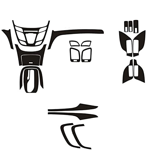 Yccmi Calcomanías y calcomanías automóviles, Adornos de Envoltura Brillante, Estilo Interior, Adecuado para Buick Regal 2014-2016 Cover