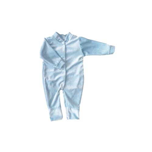 Macacão de Plush Quentinho Inverno Bebês Enxoval (Menino, G (2 a 4 meses))